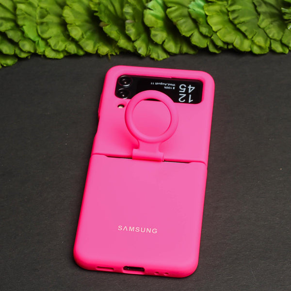 Hot Pink Original Silicone case for Samsung Galaxy Z FLIP 3