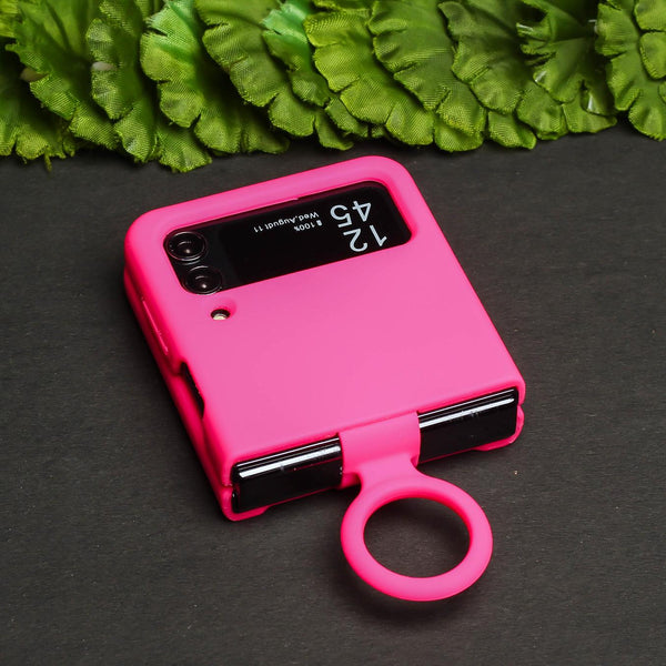 Hot Pink Original Silicone case for Samsung Galaxy Z FLIP 3