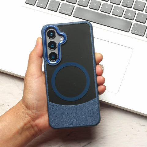 Maruti Blue Magsafe case for Samsung S24 FE