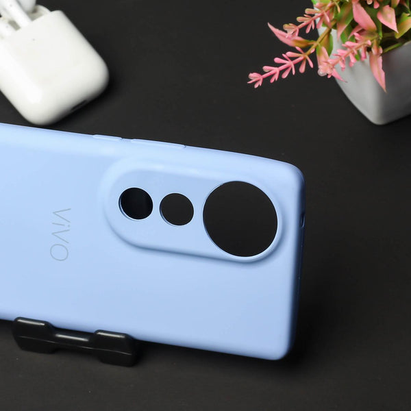 Purple Camera Original Silicone case for Vivo V40