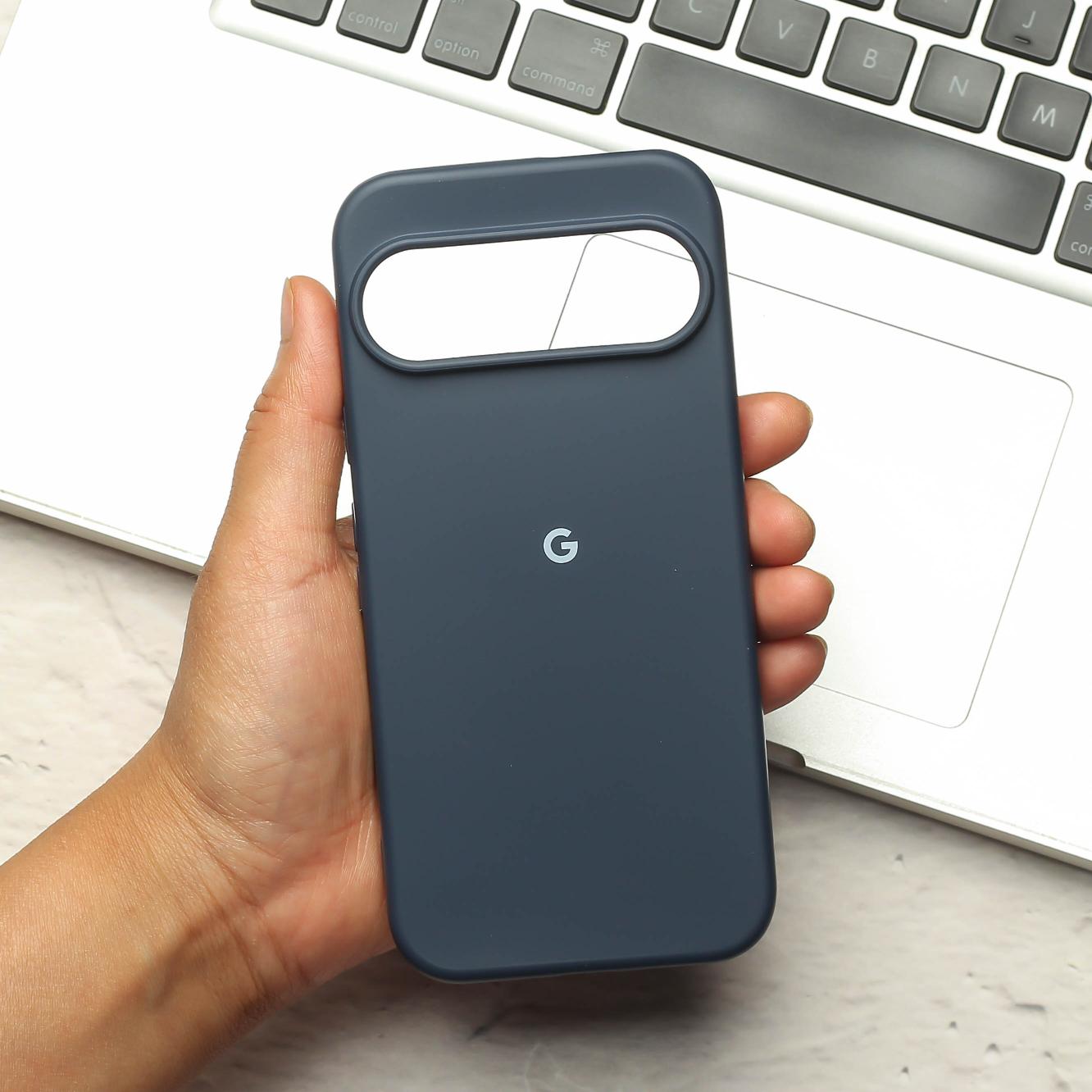 Dark Blue Original Silicone case for Google Pixel 9 Pro