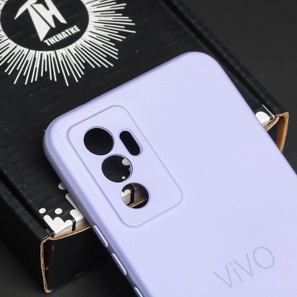 Purple Camera Original Silicone case for Vivo V23e