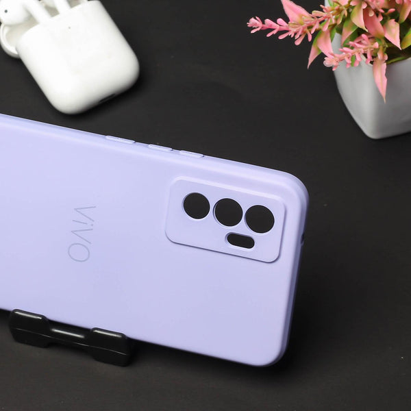 Purple Camera Original Silicone case for Vivo V23e