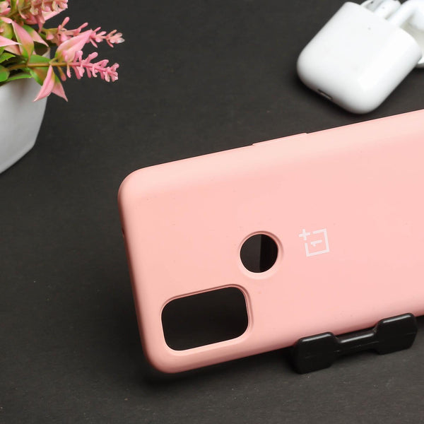 Pink Original Silicone Case for Oneplus Nord N100