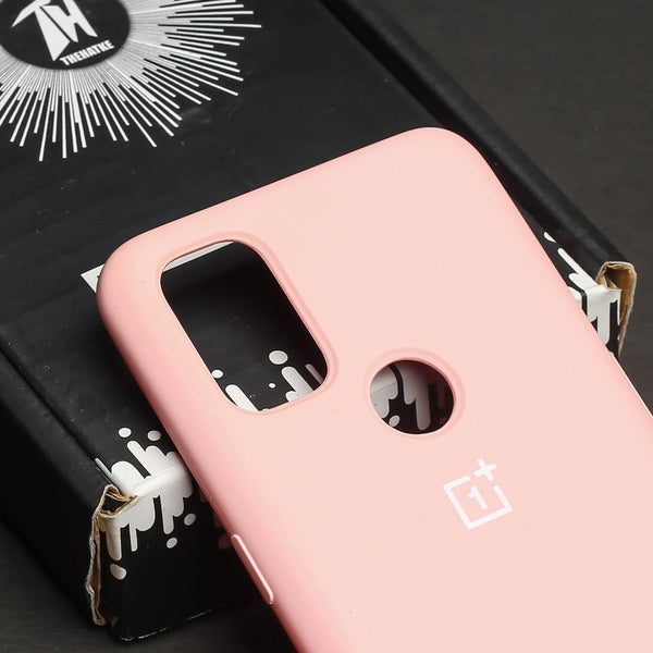 Pink Original Silicone Case for Oneplus Nord N100