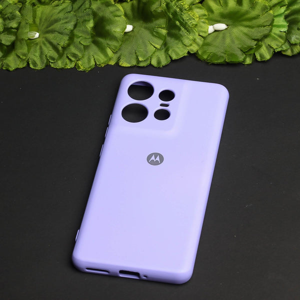 Purple Camera Original Silicone case for Motorola Edge 50 Pro