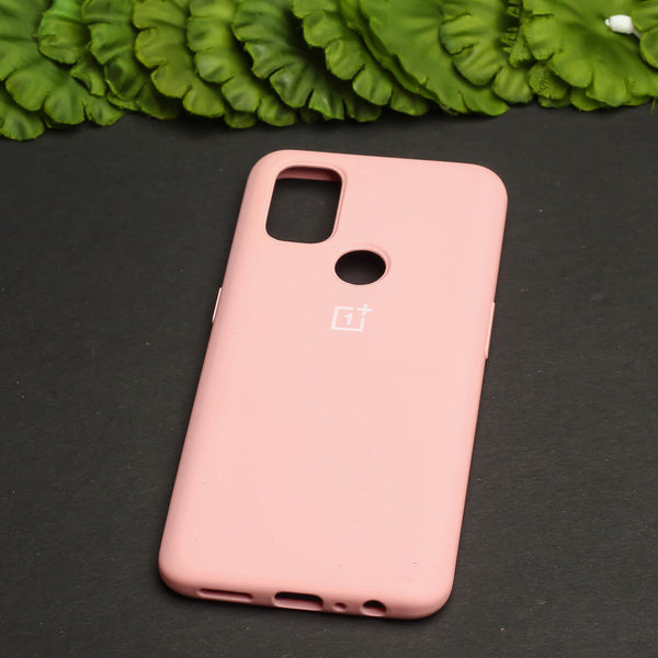 Pink Original Silicone Case for Oneplus Nord N100