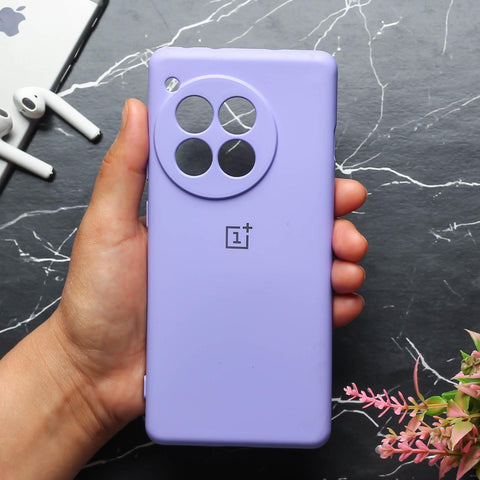 Purple Camera Original Silicone case for Oneplus 12