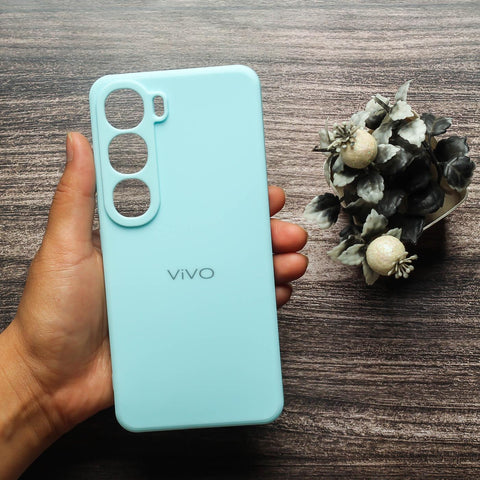 Light Blue Candy silicone Case for Vivo Y300