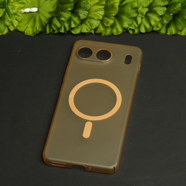 Natural Titanium Paper Matte Magsafe Case for Oneplus Nord 4