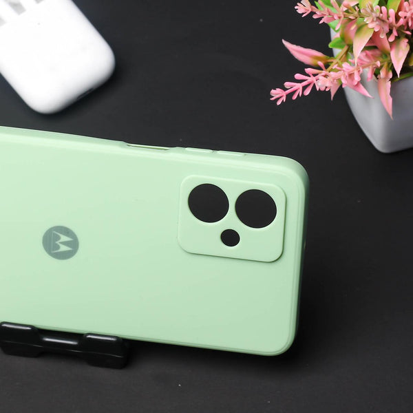 Light Green Candy silicone Case for Motorola G64