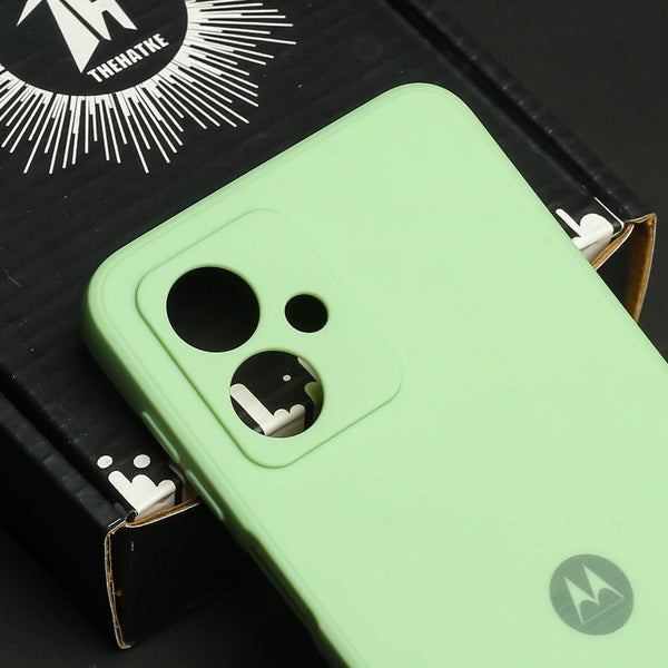 Light Green Candy silicone Case for Motorola G64