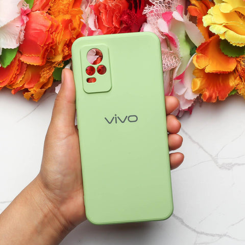 Light Green Candy Silicone Case for Vivo V20