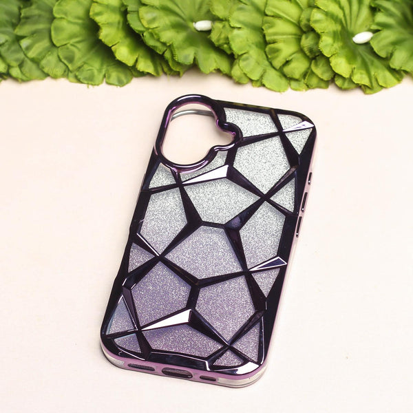 Dazzle Purple Silicone case for Apple iphone 16