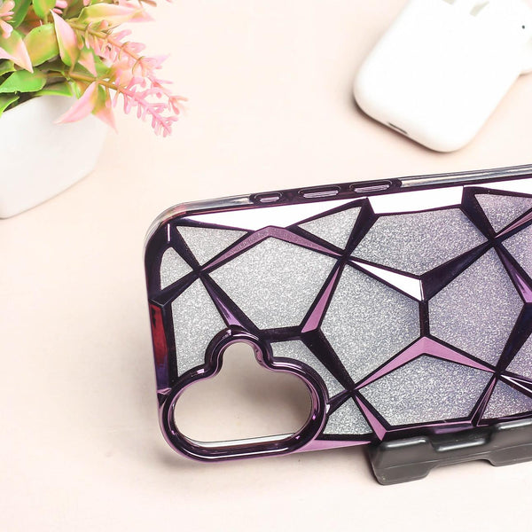 Dazzle Purple Silicone case for Apple iphone 16