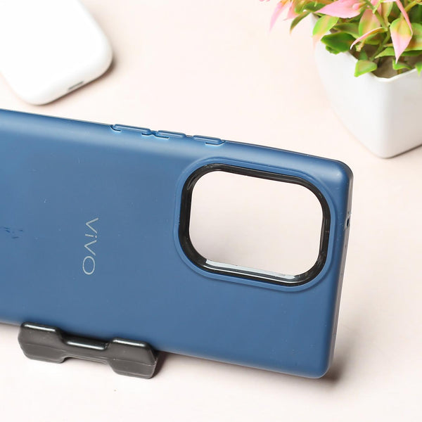 Spoov Dark Blue Silicone Case for Vivo V29E