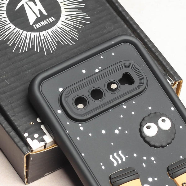 Black COFFEE (ALWAYS HAPPY) Silicone case for Samsung S10 Plus