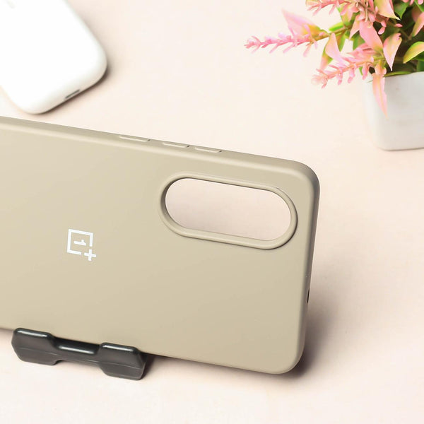 Brown Original Silicone Case for Oneplus Nord CE 4 Lite 5G