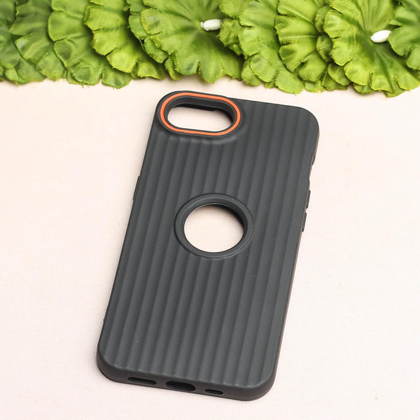 SleekLine Black Silicone Case for Apple Iphone 16e