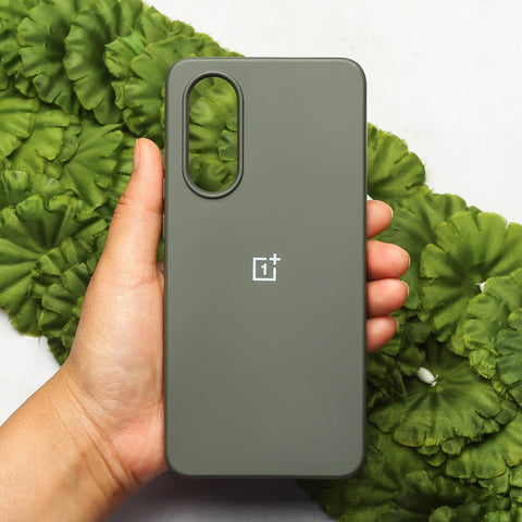 Grey Original Silicone Case for Oneplus Nord CE 4 Lite 5G
