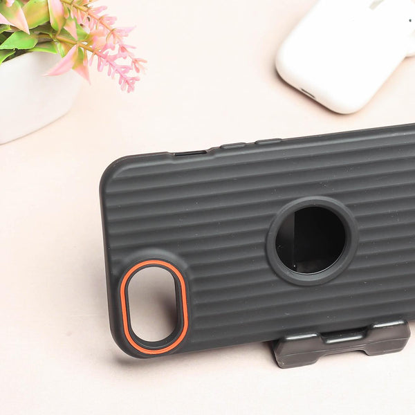 SleekLine Black Silicone Case for Apple Iphone 16e