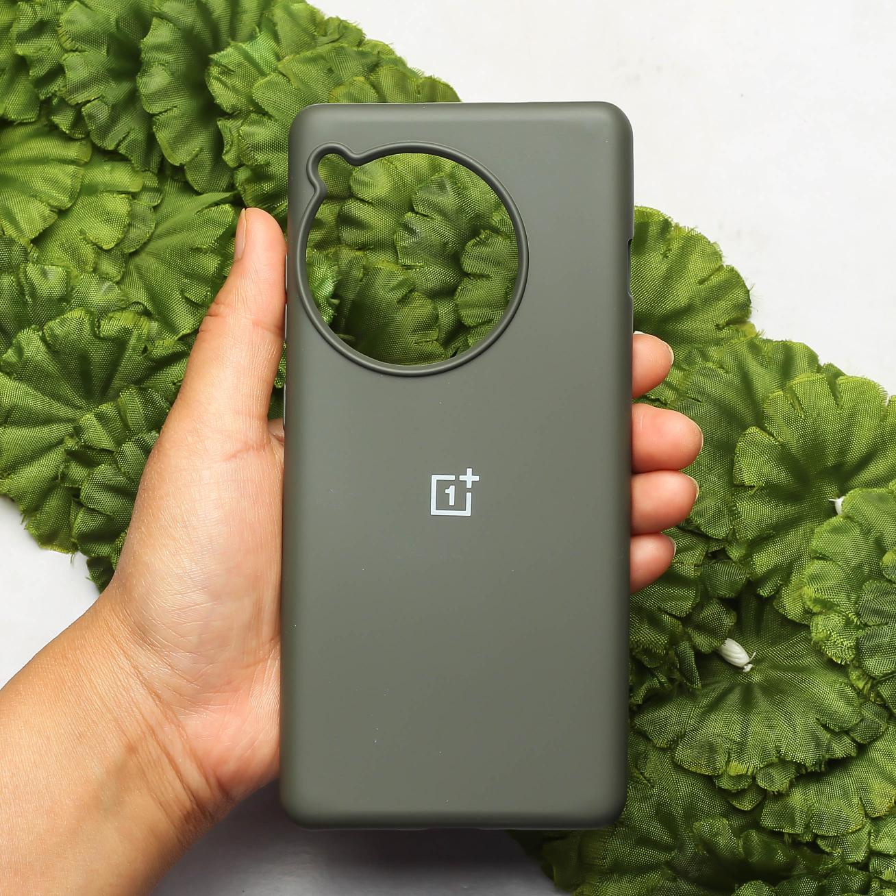 Grey Original Silicone case for Oneplus 12R