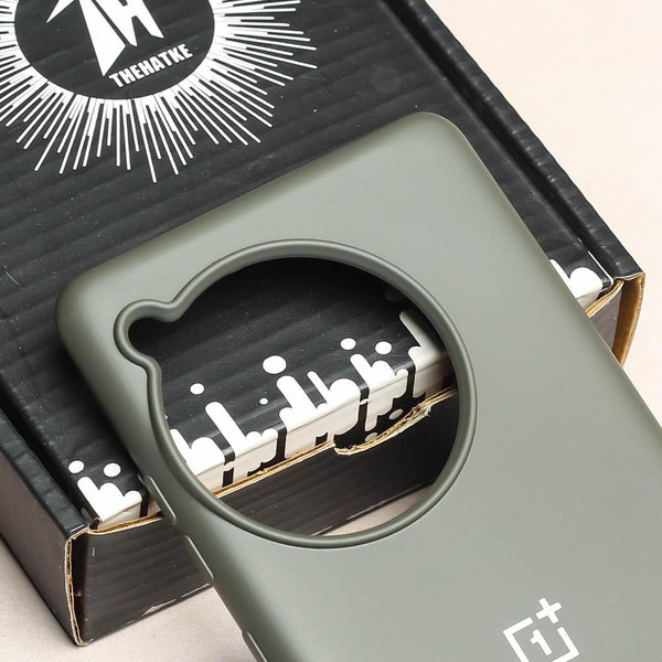 Grey Original Silicone case for Oneplus 12R