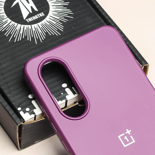 Dark Purple Original Silicone Case for Oneplus Nord CE 4 Lite 5G