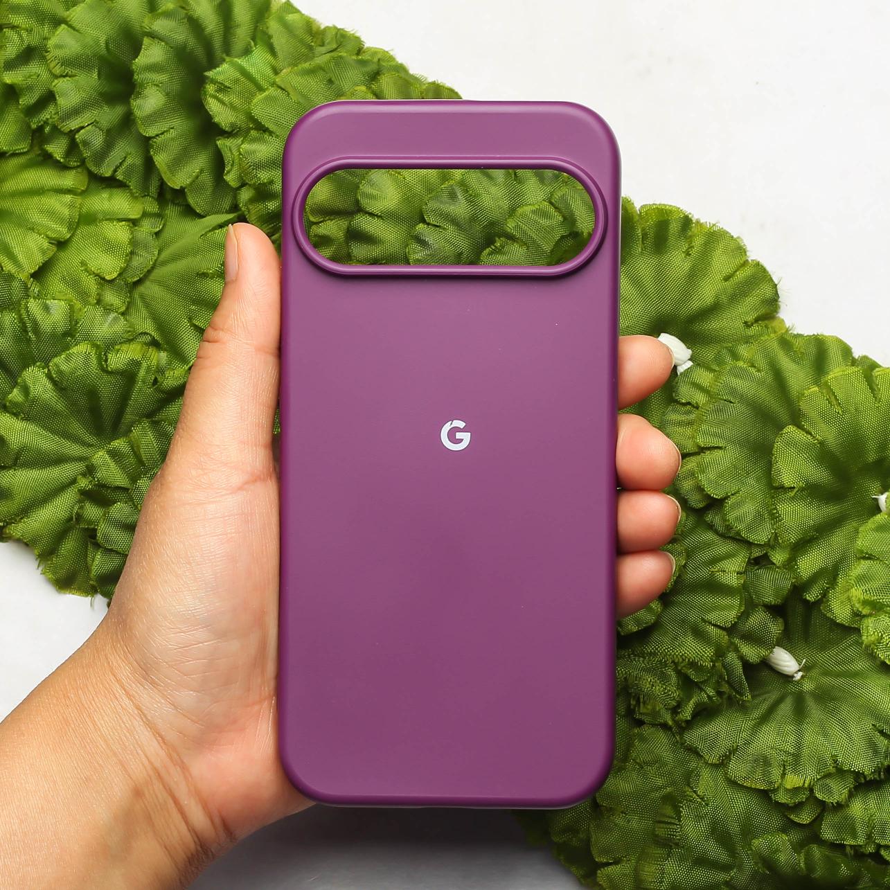 Dark Purple Original Silicone case for Google Pixel 9 Pro