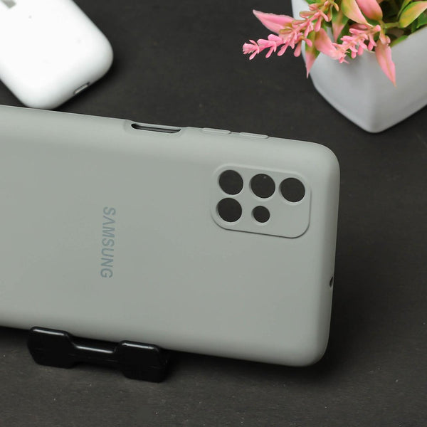 Grey Camera Original Silicone Case for Samsung A51