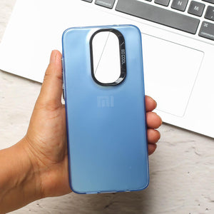 Blue Rgiem Slim Slicone Non-Yellowing Protective Case for Redmi Note 8 Pro