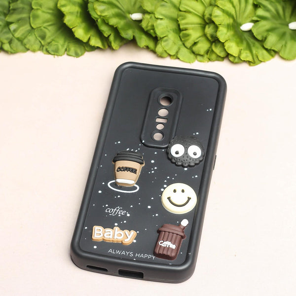 Black COFFEE (ALWAYS HAPPY) Silicone case for Vivo V17 Pro