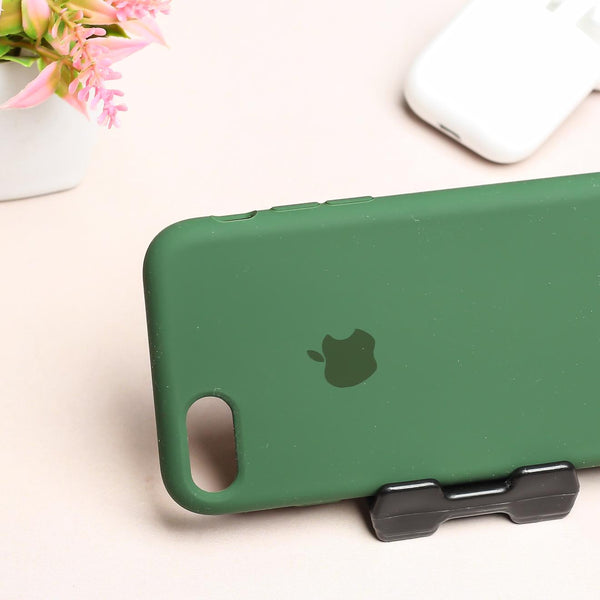 Dark Green Original Silicone case for Apple iphone 7