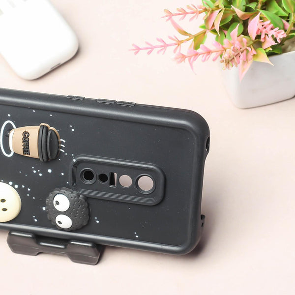 Black COFFEE (ALWAYS HAPPY) Silicone case for Vivo V17 Pro