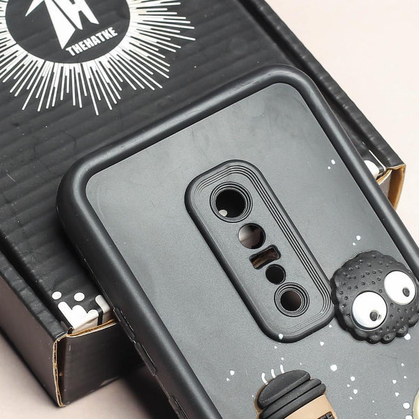 Black COFFEE (ALWAYS HAPPY) Silicone case for Vivo V17 Pro