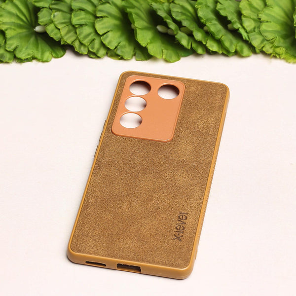 X-LEVEL Brown Leather Case for Vivo V27