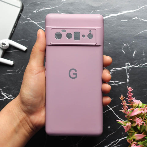 Lavender Camera Original Silicone case for Google Pixel 6 Pro
