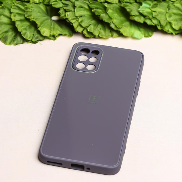 Deep Purple Camera Mirror Safe Silicone Case for Oneplus 9R