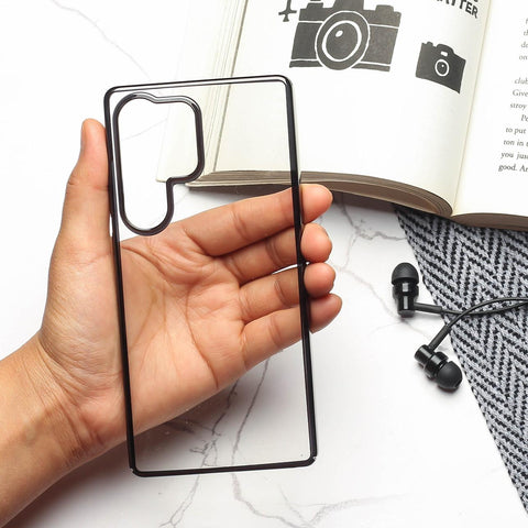EW Black Transparent case for Samsung S25 Ultra