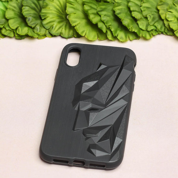 Superhero Engraved logo silicon Case for Apple Iphone XR