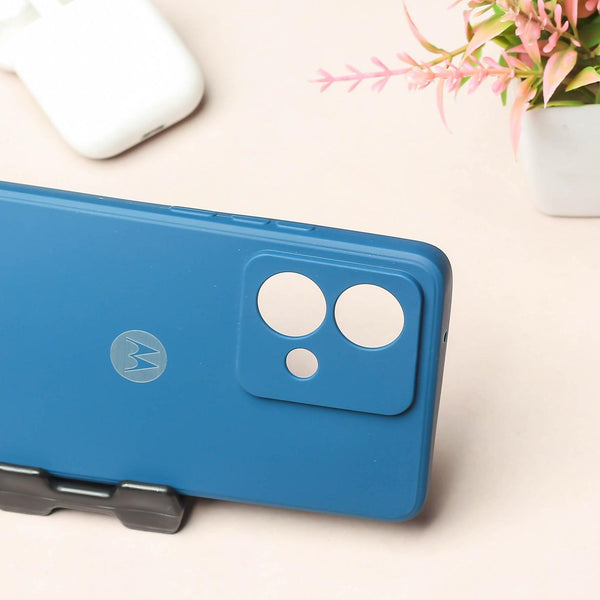 Blue Camera Original Silicone case for Motorola G84