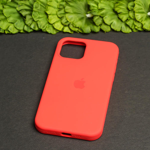 Red Original Silicone case for Apple iphone 12 mini