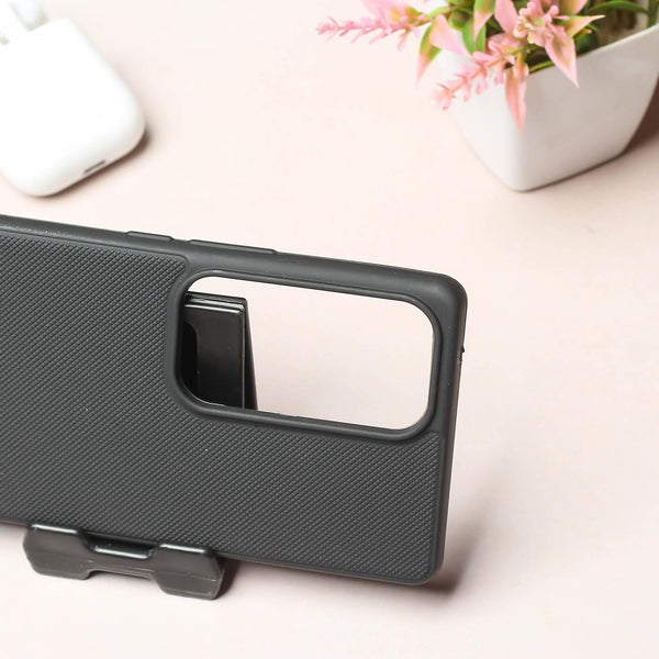 Black Niukin Silicone Case for Vivo V30 Pro
