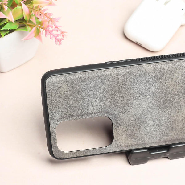 Grey Classic Leather Case for Oneplus 9