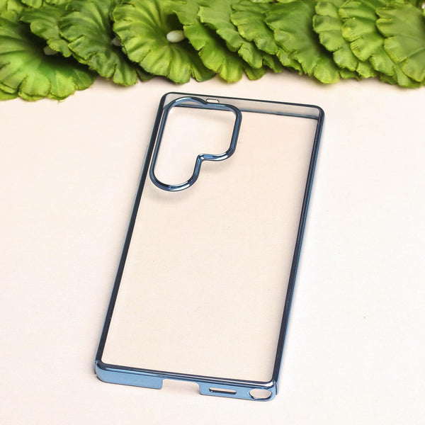 EW Blue Transparent case for Samsung S25 Ultra