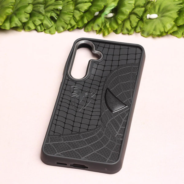SP-Superhero Engraved logo silicon Case for Samsung S24 Fe