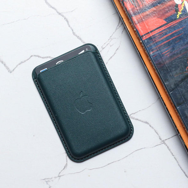 Green Wallet Case for Apple iphone