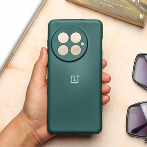 Dark Green Camera Original Silicone case for Oneplus 13