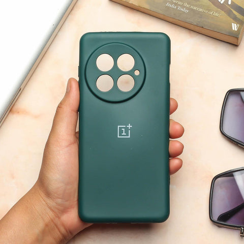 Dark Green Camera Original Silicone case for Oneplus 13