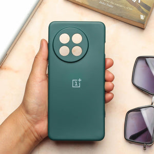 Dark Green Camera Original Silicone case for Oneplus 13R